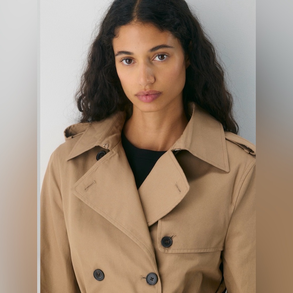 NWT Aritzia New The Finch Trench Coat - City Twill - Picture 4 of 4